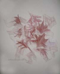 Autumn Leaves, Sepia