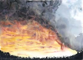 Sunset Enters Shabbat